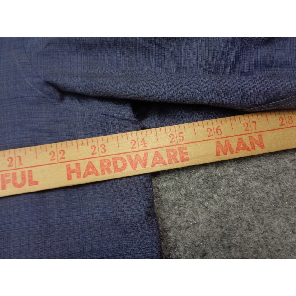 Brioni Ventiquattro Shirt Mens 17 1/2" 44 Neck Blue Long Sleeve Made in Italy - Picture 10 of 13